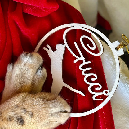 Kattjulgranskula | Eget namn och silhuett
