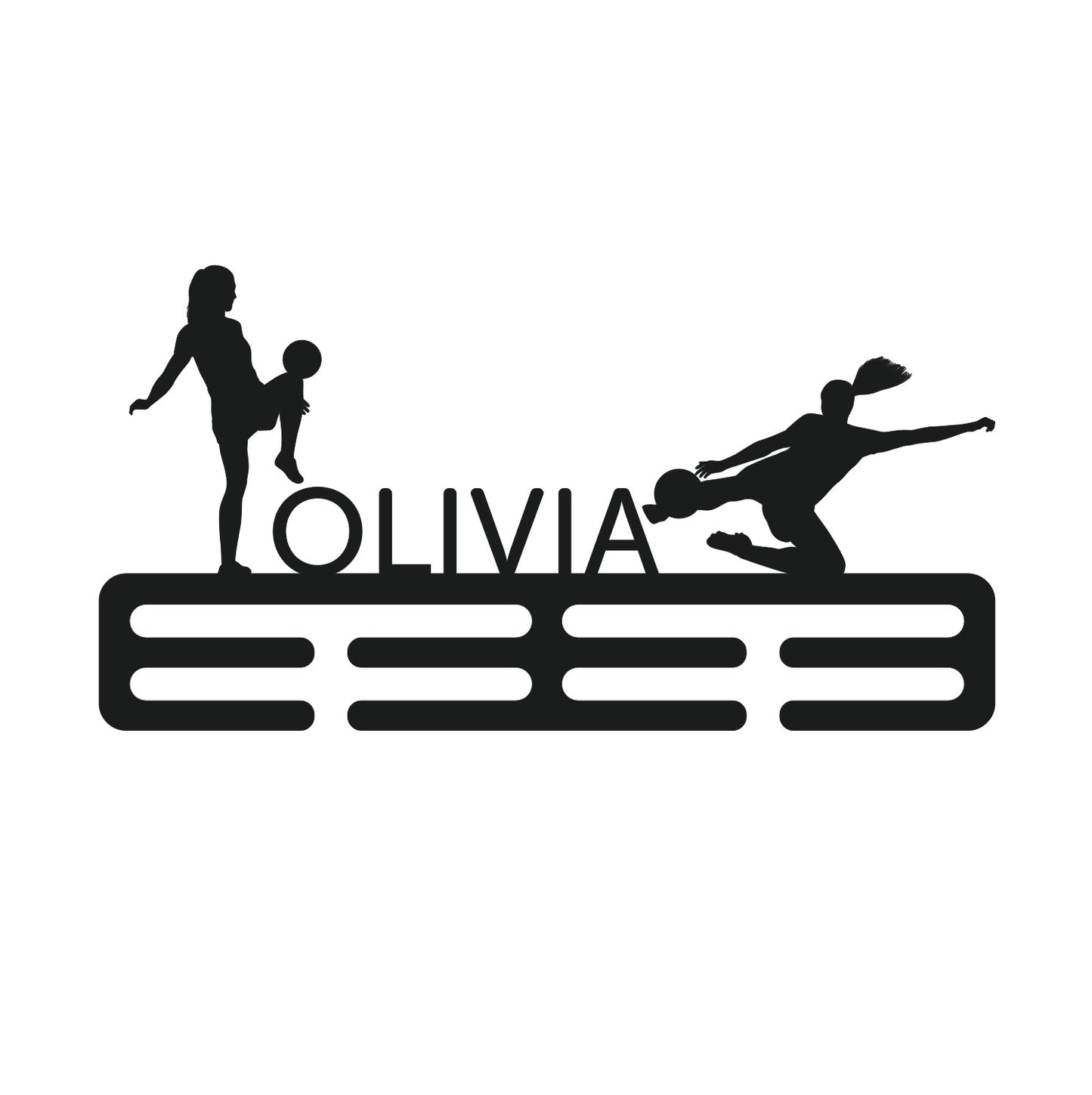Medal stand football